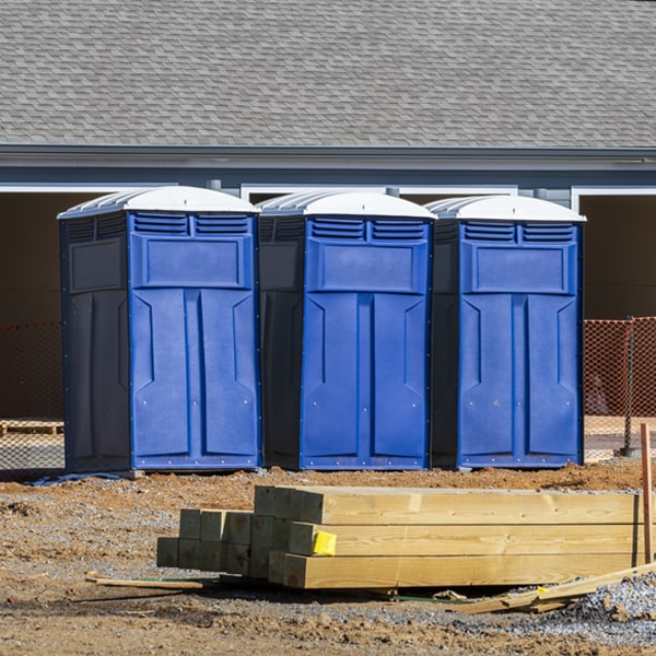 are there any restrictions on where i can place the porta potties during my rental period in Lumber City